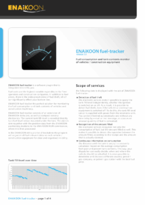 fuel-tracker Data Sheet
